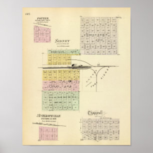 Póster Sidney, Nebraska