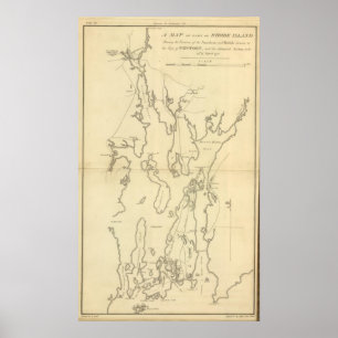 Póster Siege of Newport, Rhode Island