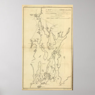 Póster Siege of Newport, Rhode Island
