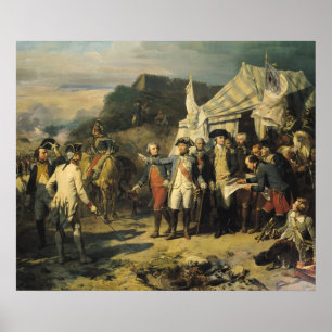 Póster Siege of Yorktown, 17th October 1781, 1836