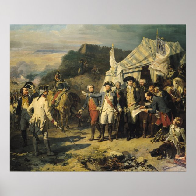 Póster Siege of Yorktown, 17th October 1781, 1836 (Frente)