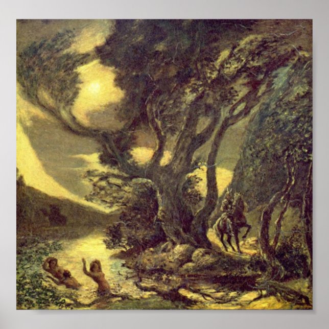 Póster Siegfried Y Los Jardines Del Rin (Frente)