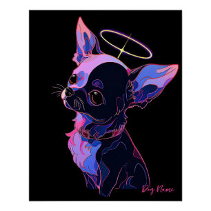 Póster Siempre amaré al perro chihuahua 003