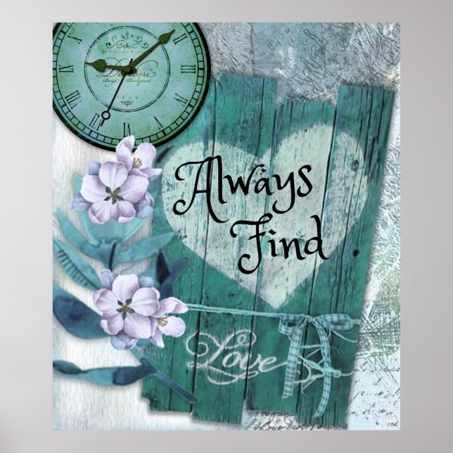 Póster Siempre encontrar amor (Frente)