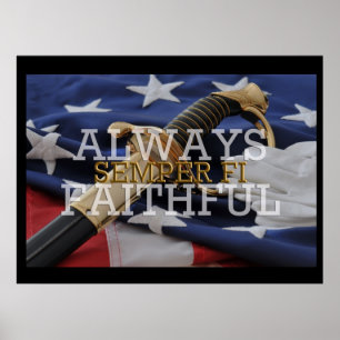 Póster Siempre fiel - poster de Semper Fi