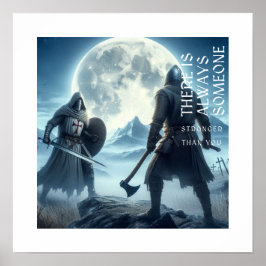 Póster Siempre hay más fuerte que tú