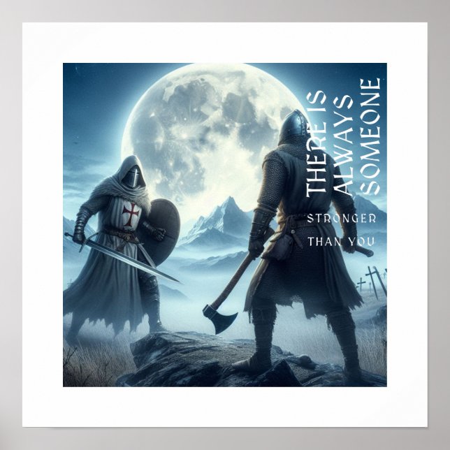 Póster Siempre hay más fuerte que tú (Frente)