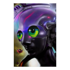 Póster Siempre mirando - Ken Gage Art
