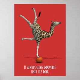 Póster Siempre parece imposible hasta que se acaba el esl