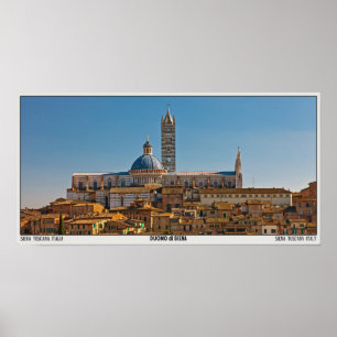 Póster Siena - di Siena del Duomo