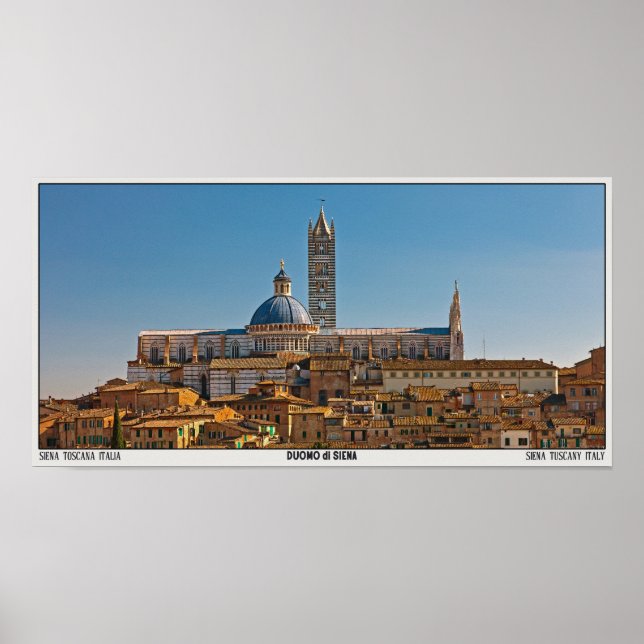 Póster Siena - Duomo di Siena (Frente)