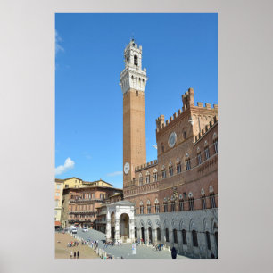 Póster Siena (Italia)