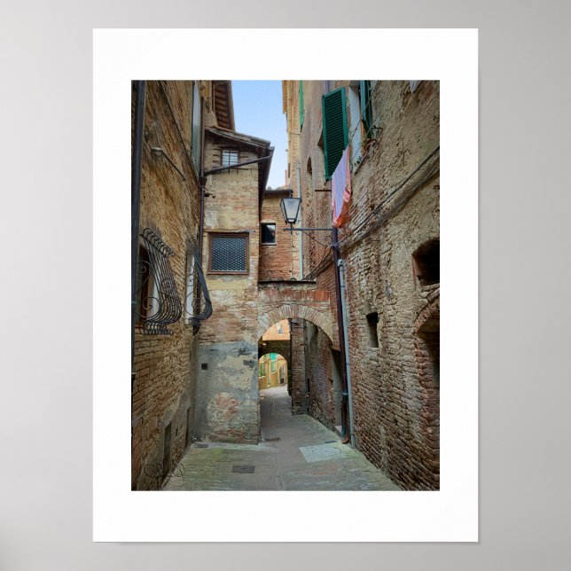 Póster "Siena, Italy" (Frente)