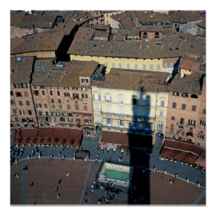 Póster Siena Toscana Italia