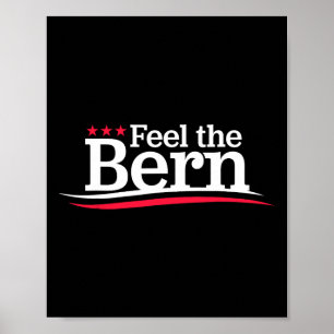 Póster Siente el Berna - Rótulo del logo de la campaña No
