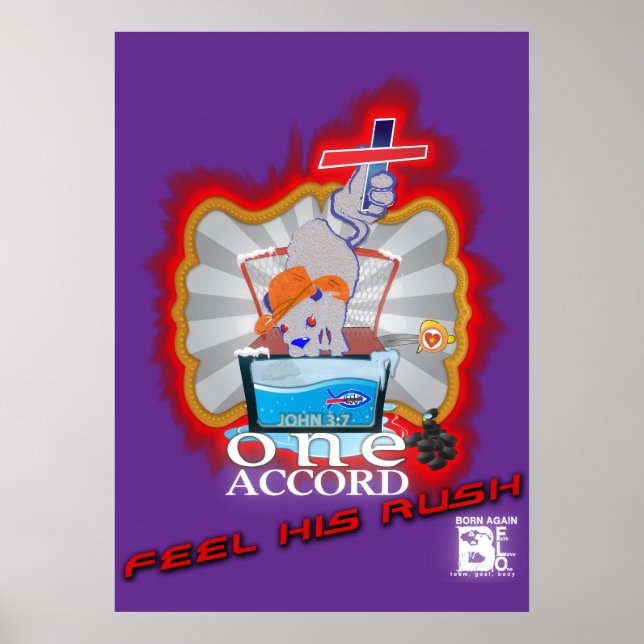 PÓSTER SIENTE SU RUSH (Frente)