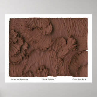 Póster Siento el movimiento de la Tierra