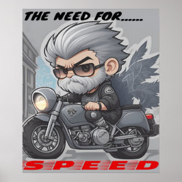 Póster Siento la necesidad, la necesidad de velocidad