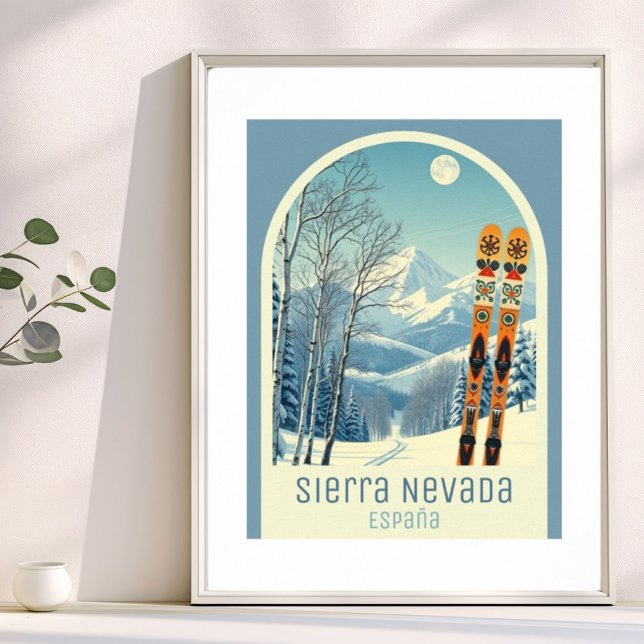 Póster Sierra Nevada Spain España resort Poster (Subido por el creador)