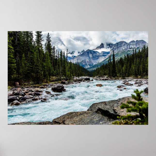 Póster Sierra | Parque nacional Banff Alberta, Canadá (Frente)