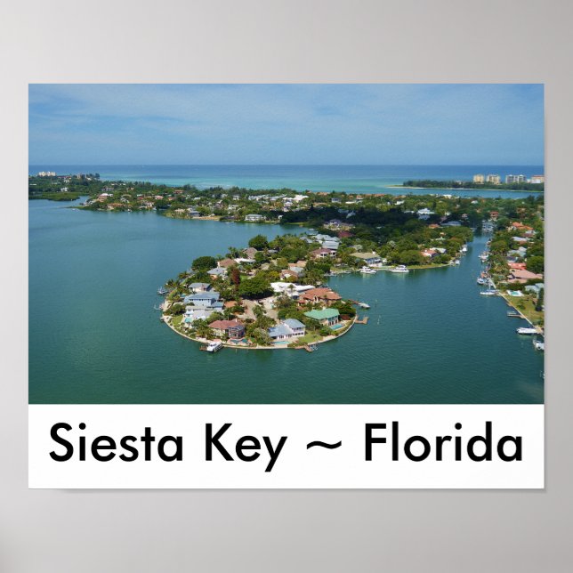Póster Siesta Key, Florida Poster (Frente)