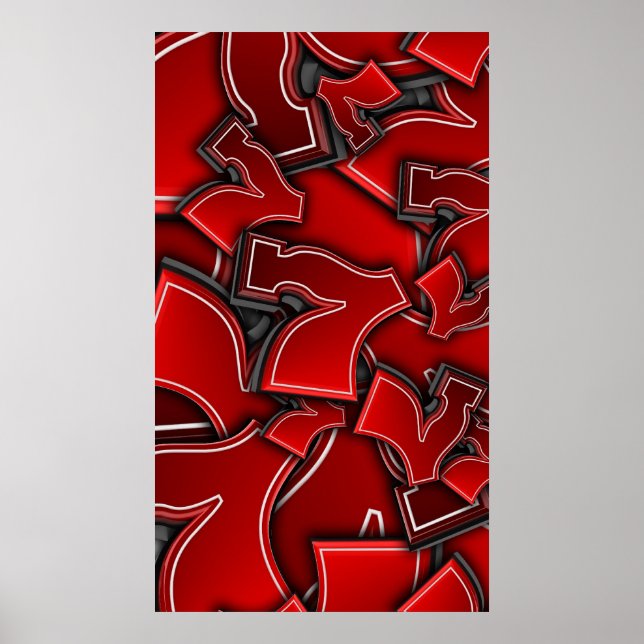 Póster Siete afortunados - Poster (Frente)