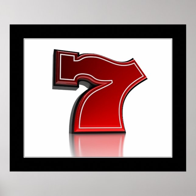 Póster Siete afortunados - Poster (Frente)