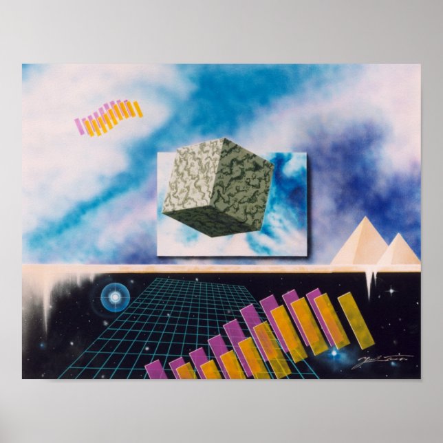 Póster Siete dimensiones (Frente)