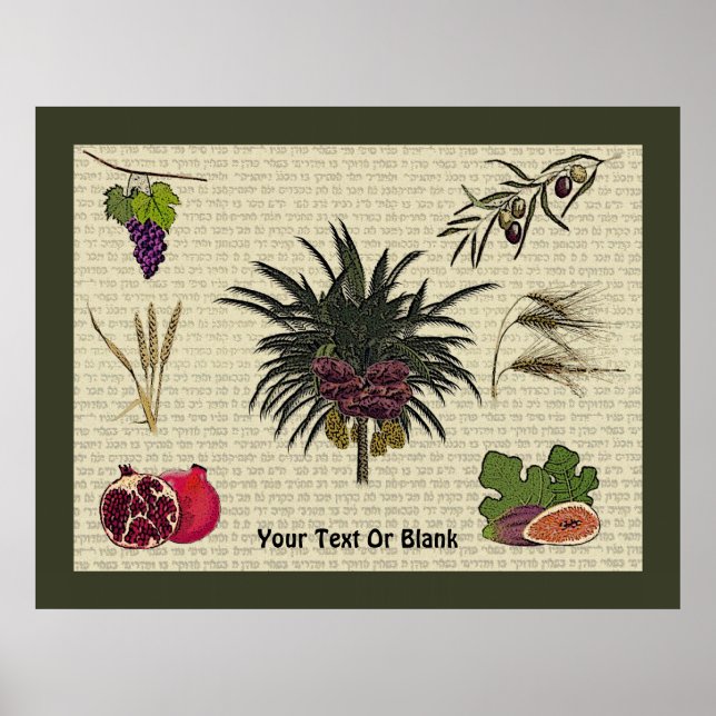 Póster Siete especies (Frente)