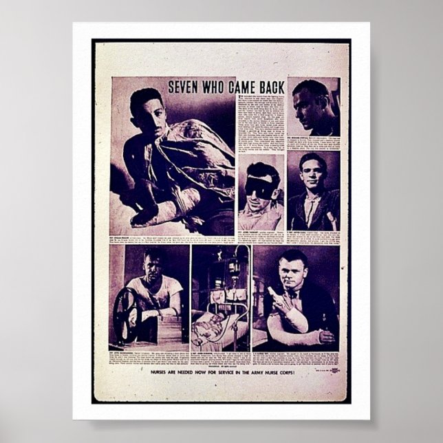Póster Siete Que Regresaron (Frente)
