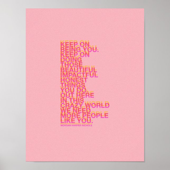 Póster Siga siendo su poster (Frente)