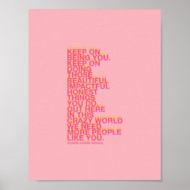 Póster Siga siendo su poster