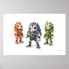 Póster Sigilkin — Guardianes Tribales