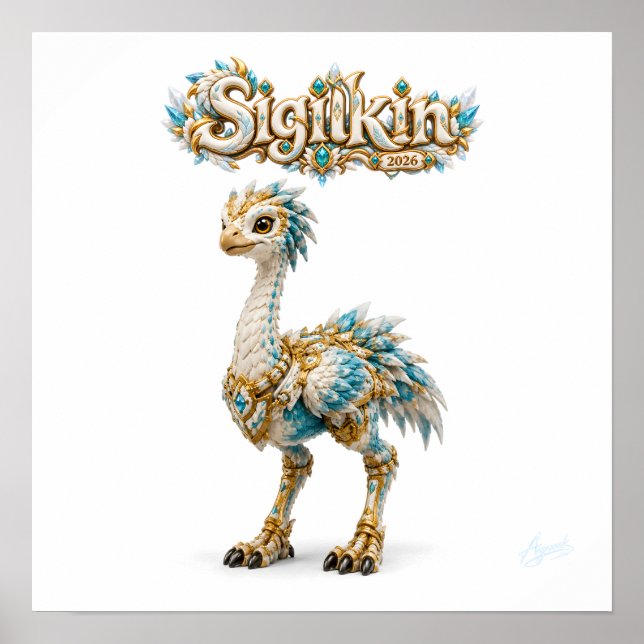 Póster Sigilkin — Plumaris (Frente)