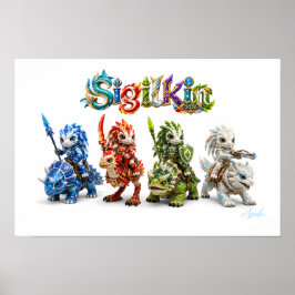 Póster Sigilkin — Segunda Legión de Jinetes