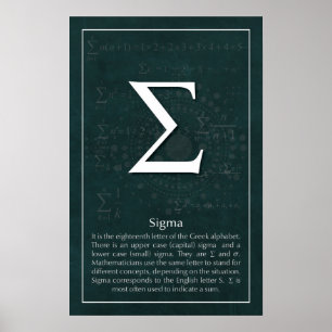 Póster Sigma