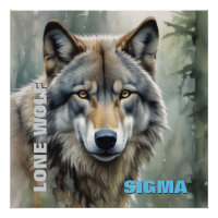 Sigma Male Lone Wolf