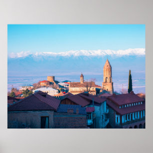 Póster Signagi Sighnaghi Georgia, ciudad del amor