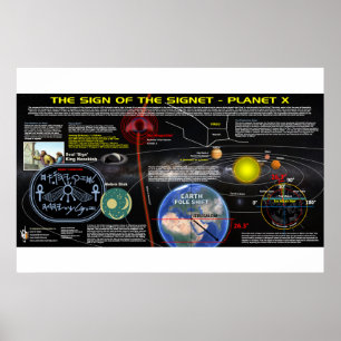 Póster Signet de Hezekiah - Rótulo celeste