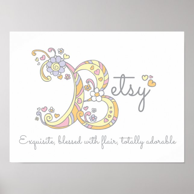 Póster significado de Betsy (Frente)