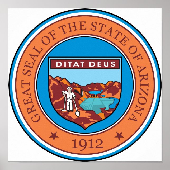 Póster Signo de Arizona (Frente)