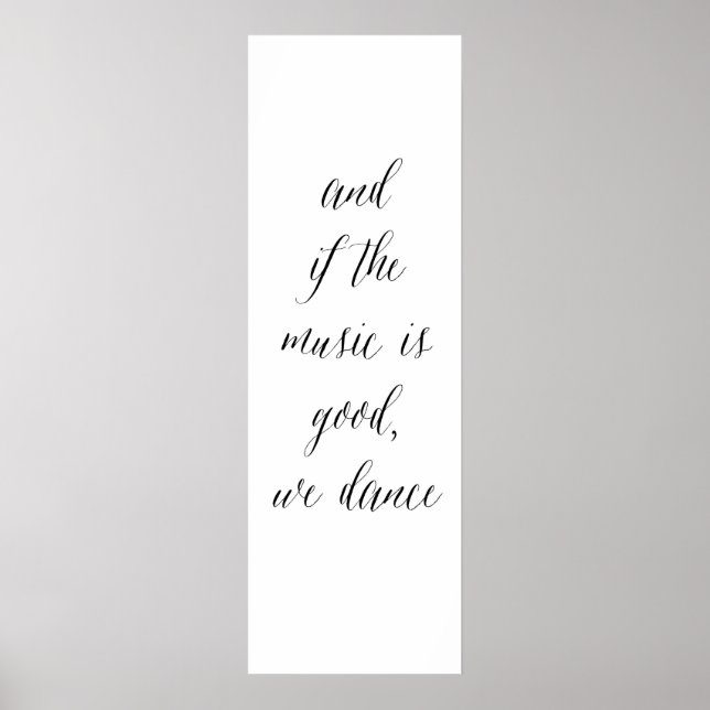 Póster Signo de baile de cocina 2 (Frente)