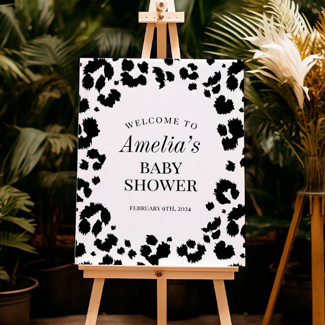Póster Signo de bienvenida de Baby Shower para la impresi (Subido por el creador)