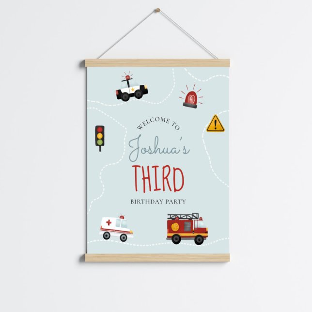 Póster Signo de bienvenida de cumpleaños de niño pequeño  (Subido por el creador)