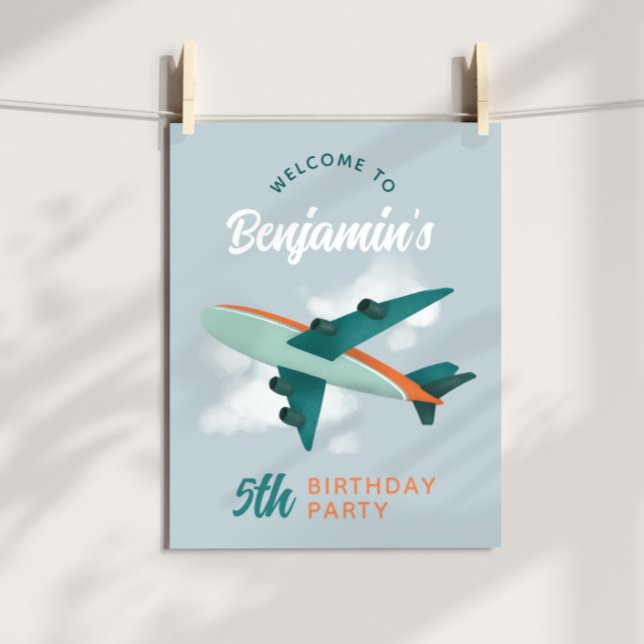 Póster Signo de bienvenida de cumpleaños para los niños e (Subido por el creador)