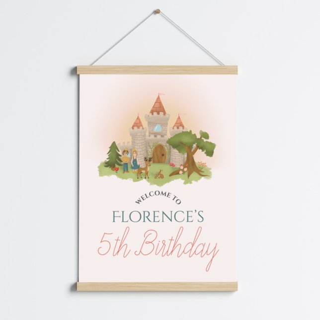 Póster Signo de bienvenida de cumpleaños para niños de cu (Subido por el creador)