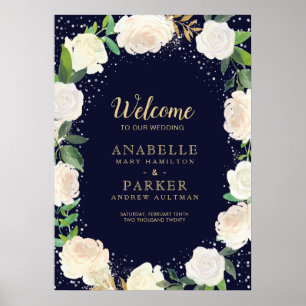 Póster Signo de bienvenida de invierno (20x28)