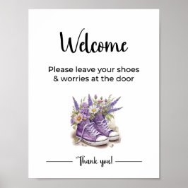 Póster Signo de bienvenida de invitado Airbnb