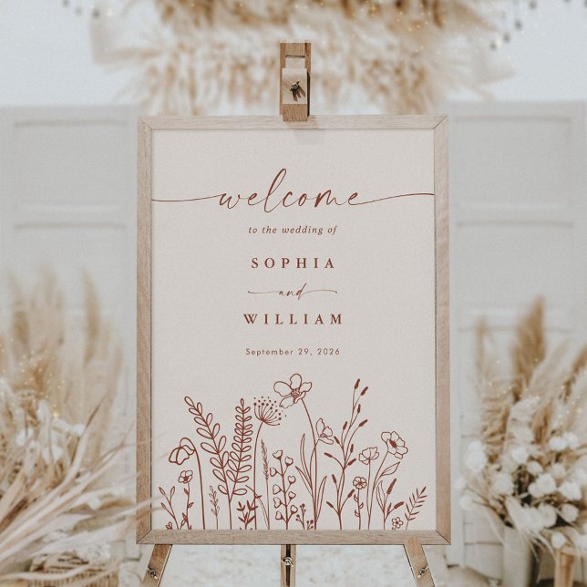Póster Signo de bienvenida de la boda de la caída de la T (Subido por el creador)
