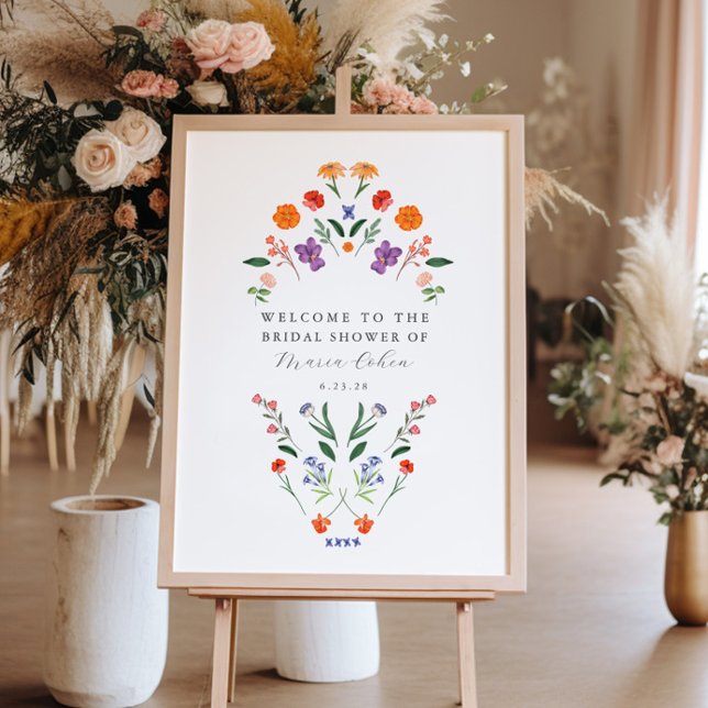 Póster Signo de bienvenida de la ducha de novia en un jar (Subido por el creador)